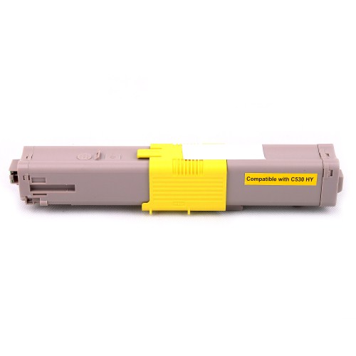 Yellow Laser Toner compatible with the Okidata 44469701